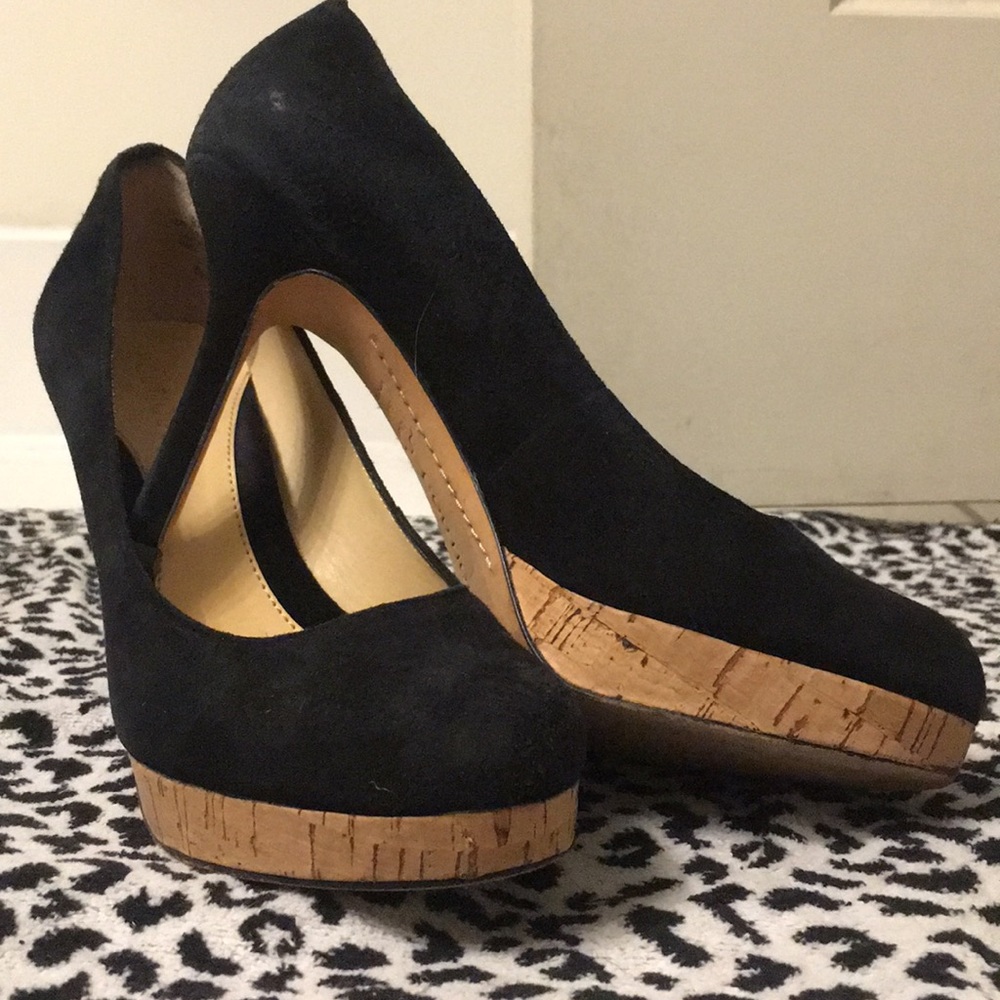 Boutique 9 suede platform heel